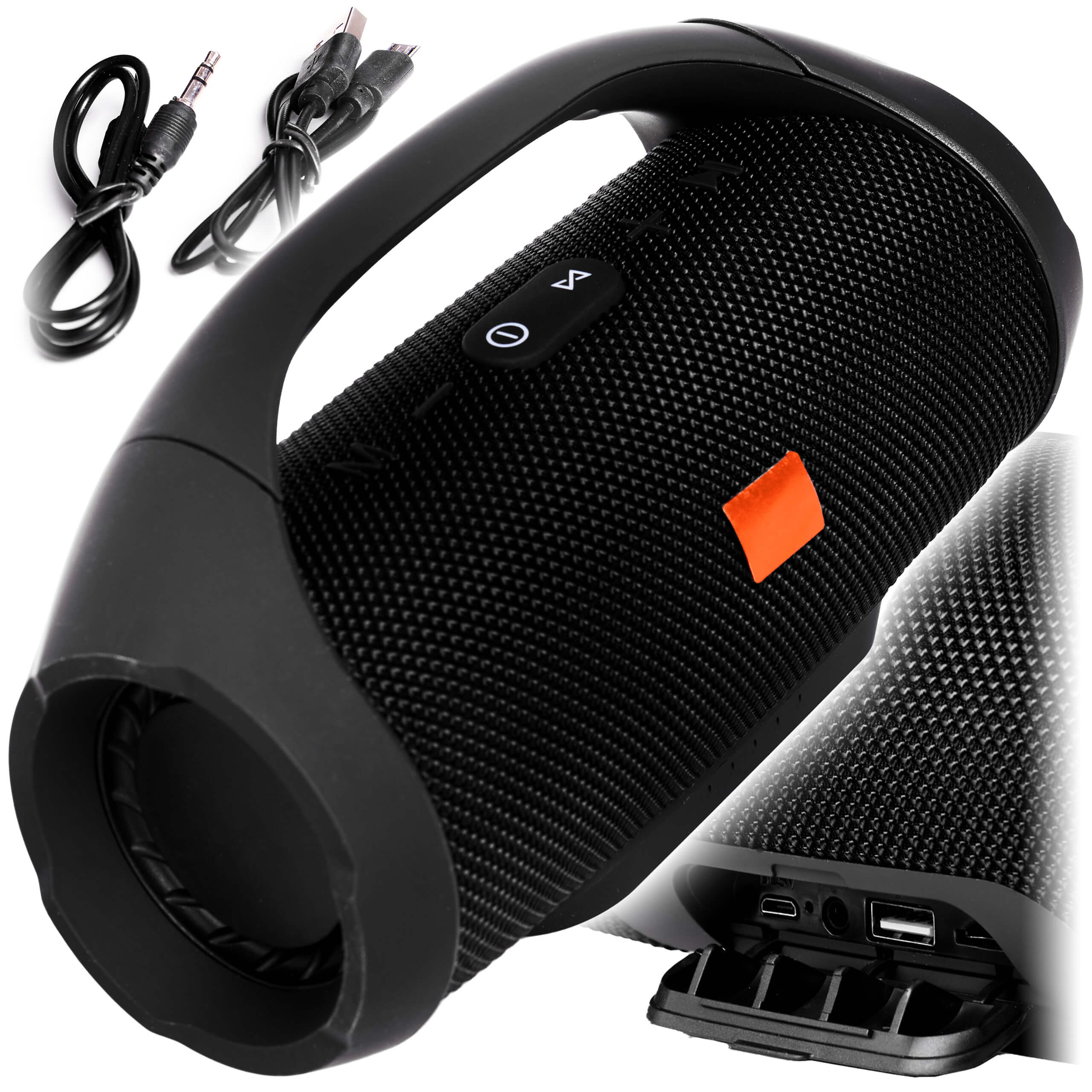 Prenosný reproduktor Better Media BEZDRÔTOVÝ BLUETOOTH BOOMBOX REPRODUKTOR S RUKOVOU čierny 15 W